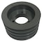 B&B Manufacturing Bushing 4 Groove V-Belt Pulley 10.4 inch OD 4C100E - alternate 1